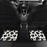 Cow Skin Pattern Front And Back Car Mats 144730 - YourCarButBetter