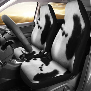 Cowhide Animal Print Car Seat Covers 210605 - YourCarButBetter