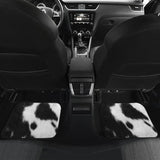Cowhide Printed Car Floor Mats Protector 210605 - YourCarButBetter