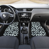 Cowhide Skin Print Car Floor Mats 210605 - YourCarButBetter