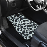 Cowhide Skin Print Car Floor Mats 210605 - YourCarButBetter