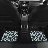 Cowhide Skin Print Car Floor Mats 210605 - YourCarButBetter