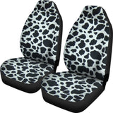 Cowhide Skin Print Car Seat Covers 210605 - YourCarButBetter