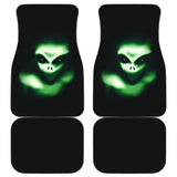 Creepy Green Alien Car Floor Mats 213101 - YourCarButBetter