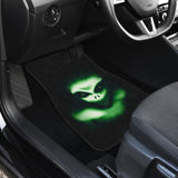 Creepy Green Alien Car Floor Mats 213101 - YourCarButBetter