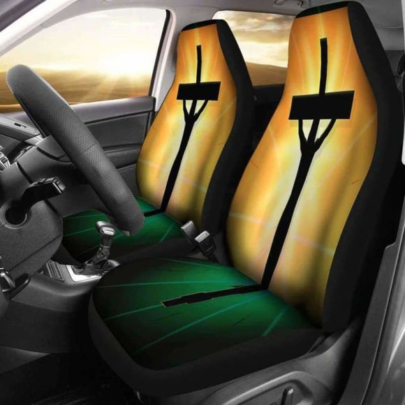 cross christianity resurrection Car Seat Covers 160905 - YourCarButBetter