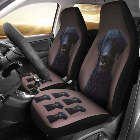 Curly Coat Retriever Car Seat Covers 115106 - YourCarButBetter