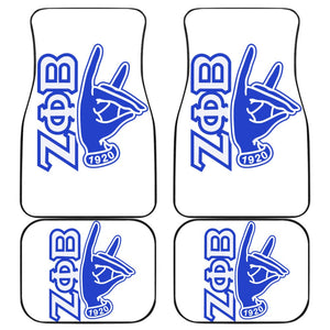 Custom Print Automobiles Car Floor Mats Zeta Phi Beta 211601 - YourCarButBetter