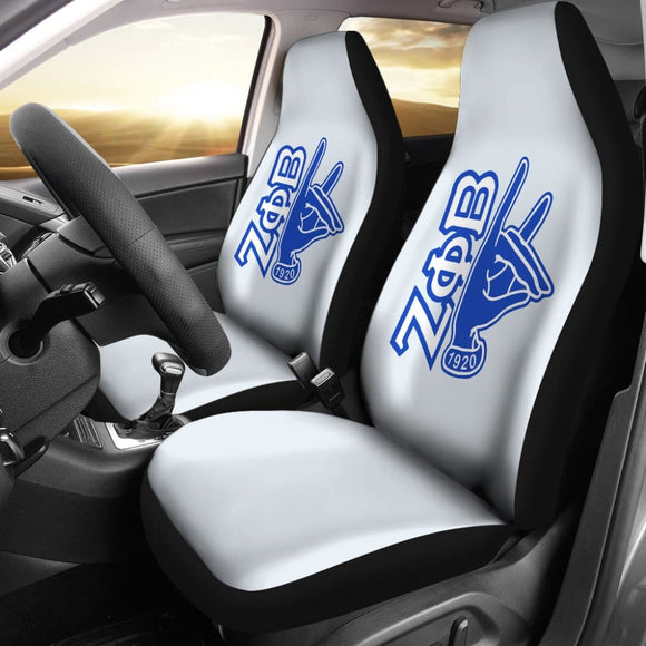 Custom Print Automobiles Car Seat Covers Zeta Phi Beta 211601 - YourCarButBetter