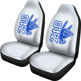 Custom Print Automobiles Car Seat Covers Zeta Phi Beta 211601 - YourCarButBetter