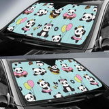 Cute Baby Panda Pattern Car Auto Sun Shades 172609 - YourCarButBetter