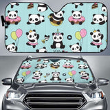 Cute Baby Panda Pattern Car Auto Sun Shades 172609 - YourCarButBetter