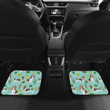 Cute Basset Hound Dog Car Floor Mats Amazing Gift Ideas 210402 - YourCarButBetter