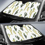 Cute Cactus Pattern Car Auto Sun Shades 085424 - YourCarButBetter
