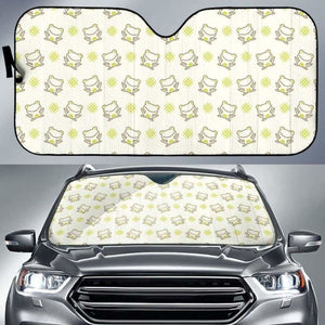 Cute Cartoon Frog Baby Pattern Car Auto Sun Shades 104020 - YourCarButBetter