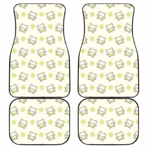 Cute Cartoon Frog Baby Pattern Front And Back Car Mats 154230 - YourCarButBetter