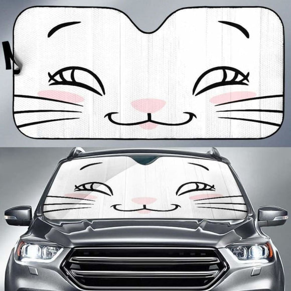 Cute Cat Eyes Car Sun Shades 182102 - YourCarButBetter