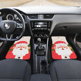 Cute Christmas Santa Claus Car Floor Mats 211603 - YourCarButBetter