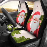 Cute Christmas Santa Claus Car Seat Covers 211603 - YourCarButBetter