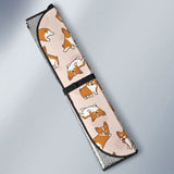 Cute Corgis Pattern Pink Background Car Auto Sun Shades 085424 - YourCarButBetter