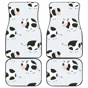 Cute Cows Pattern Front And Back Car Mats 144730 - YourCarButBetter