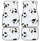 Cute Cows Pattern Front And Back Car Mats 144730 - YourCarButBetter