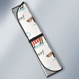 Cute Dachshund Bone Pattern Car Auto Sun Shades 172609 - YourCarButBetter