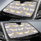 Cute Dachshund Dog Pattern Car Auto Sun Shades 172609 - YourCarButBetter
