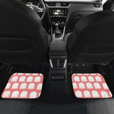 Cute Elephant Chibi Funny In Pink Theme Car Floor Mats 202820 - YourCarButBetter