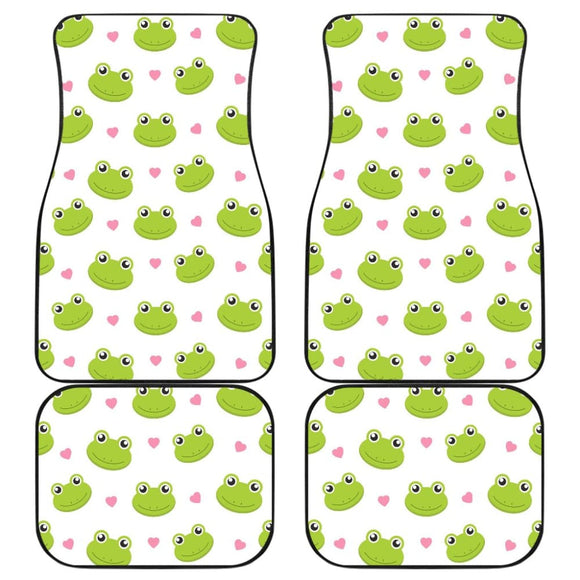 Cute Frog Car Floor Mats 211507 - YourCarButBetter