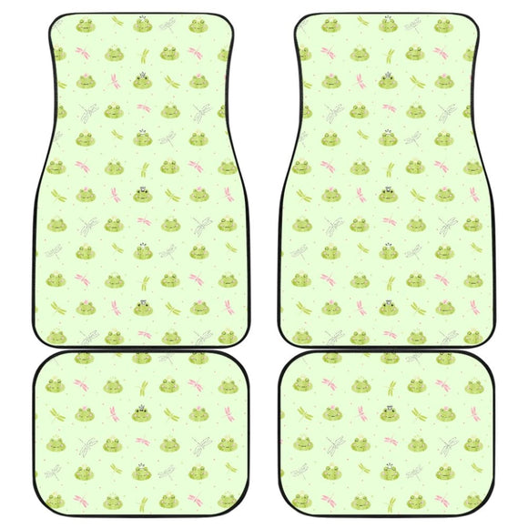 Cute Frog Design Car Floor Mats 211507 - YourCarButBetter