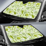 Cute Frog Dragonfly Pattern Car Auto Sun Shades 172609 - YourCarButBetter