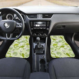 Cute Frog Dragonfly Pattern Front And Back Car Mats 154230 - YourCarButBetter