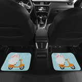 Cute Funny Sheep for Sheep Lover Gift Car Floor Mats 211606 - YourCarButBetter