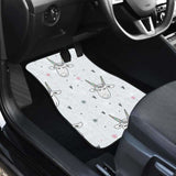 Cute Goat Design Pattern Front And Back Car Mats 153908 - YourCarButBetter