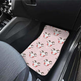 Cute Goat Pattern Front And Back Car Mats 153908 - YourCarButBetter