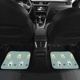 Cute Hamster Cheese Pattern Front And Back Car Mats 181703 - YourCarButBetter