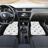 Cute Helicopter Star Pattern Front And Back Car Mats 174914 - YourCarButBetter