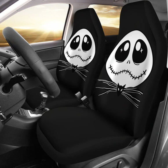 Cute Jack Skellington Car Seat Covers 101819 - YourCarButBetter