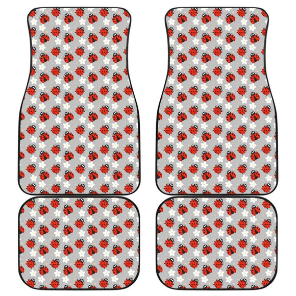 Cute Ladybug Amazing Car Floor Mats 211606 - YourCarButBetter