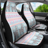 Cute Llama Boho Car Seat Covers 212403 - YourCarButBetter