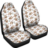 Cute Native American Sloth Amazing Gift Car Seat Covers 210906 - YourCarButBetter