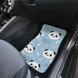 Cute Panda Pattern Front And Back Car Mats 091706 - YourCarButBetter