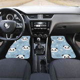 Cute Panda Pattern Front And Back Car Mats 091706 - YourCarButBetter