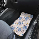 Cute Peacock Pattern Front And Back Car Mats 181703 - YourCarButBetter