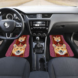 Cute Pembroke Welsh Corgi Dog Print Car Floor Mats 211205 - YourCarButBetter