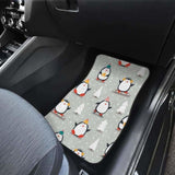 Cute Penguin Christmas Pattern Front And Back Car Mats 160830 - YourCarButBetter