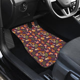 Cute Purple Mushroom Printed Car Floor Mats 211706 - YourCarButBetter