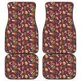 Cute Purple Mushroom Printed Car Floor Mats 211706 - YourCarButBetter