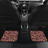 Cute Purple Mushroom Printed Car Floor Mats 211706 - YourCarButBetter